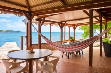 Maison 2 chambres les pieds dans l'eau au François, Martinique : photo 7