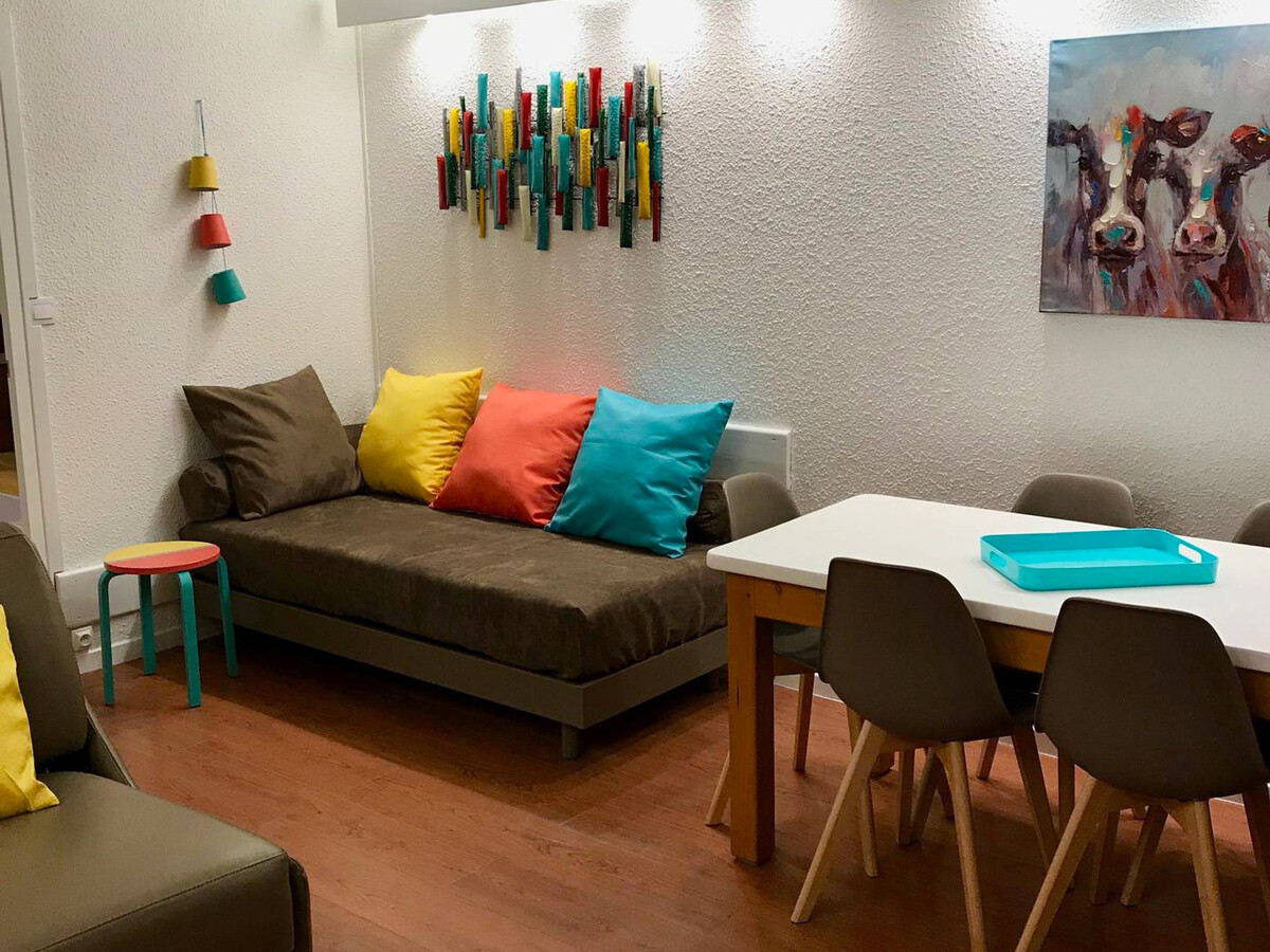 Studio cabine 4 pers 3* Sud, TV, WiFi, parking privatif - Photo 4