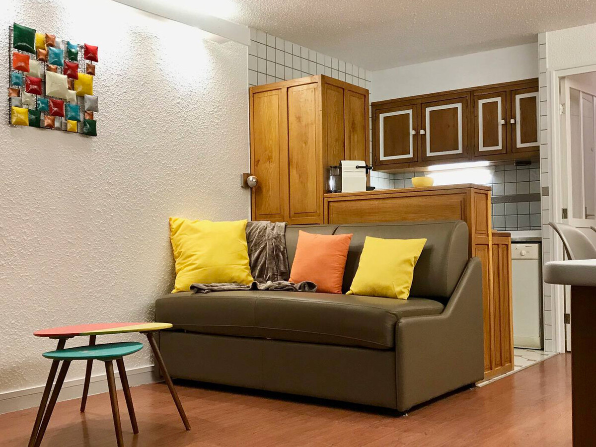 Studio cabine 4 pers 3* Sud, TV, WiFi, parking privatif - Photo 5