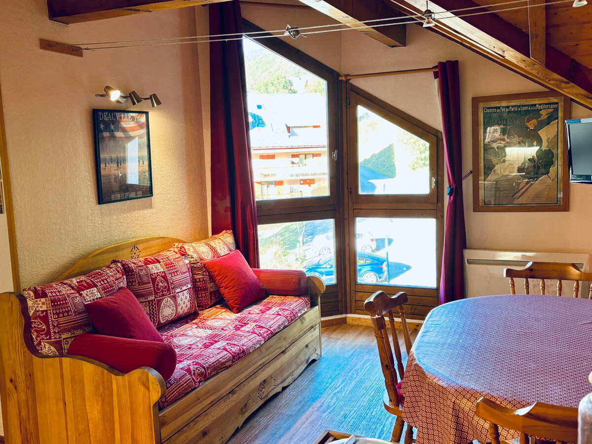 Appart 2 pièces 4 pers, balcons et casier à skis - Photo 1