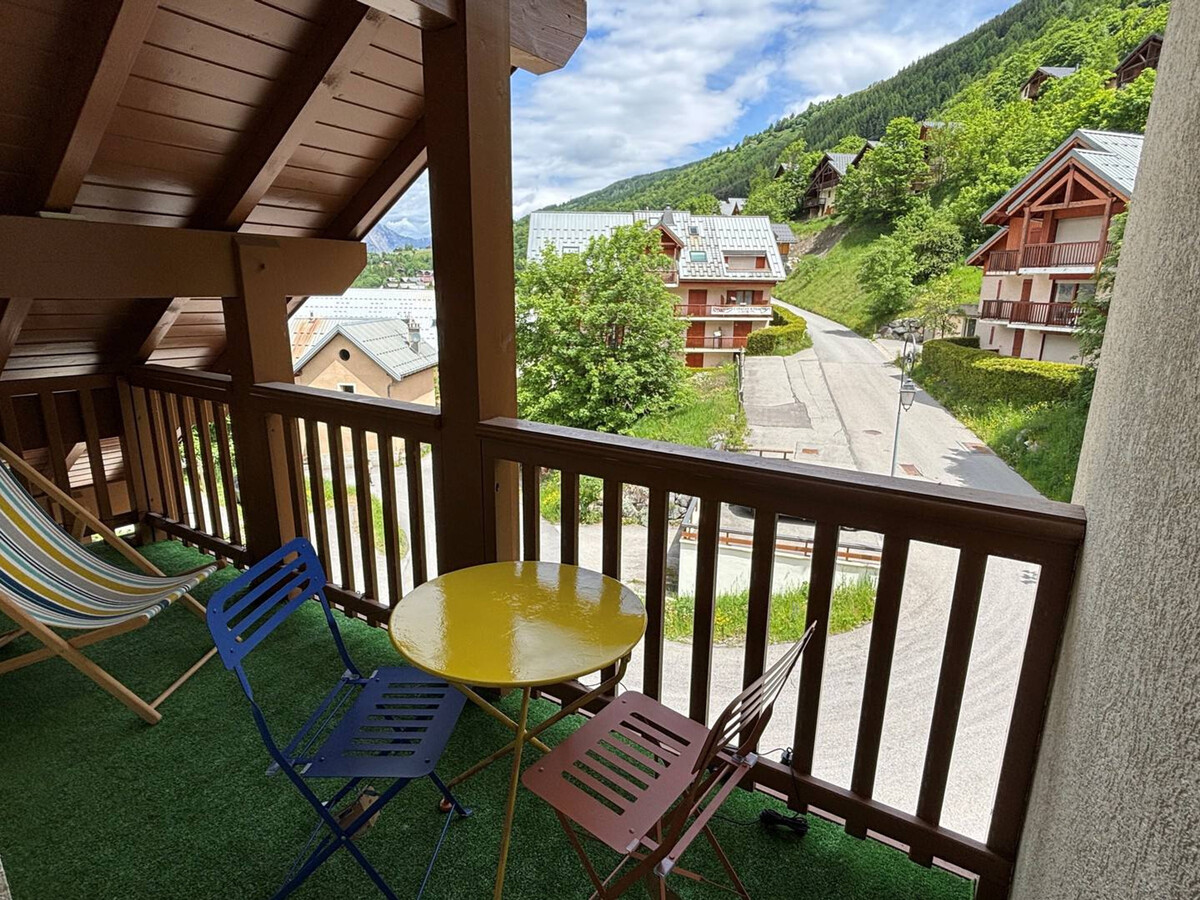 Appart 2 pièces 4 pers, balcons et casier à skis - Photo 9