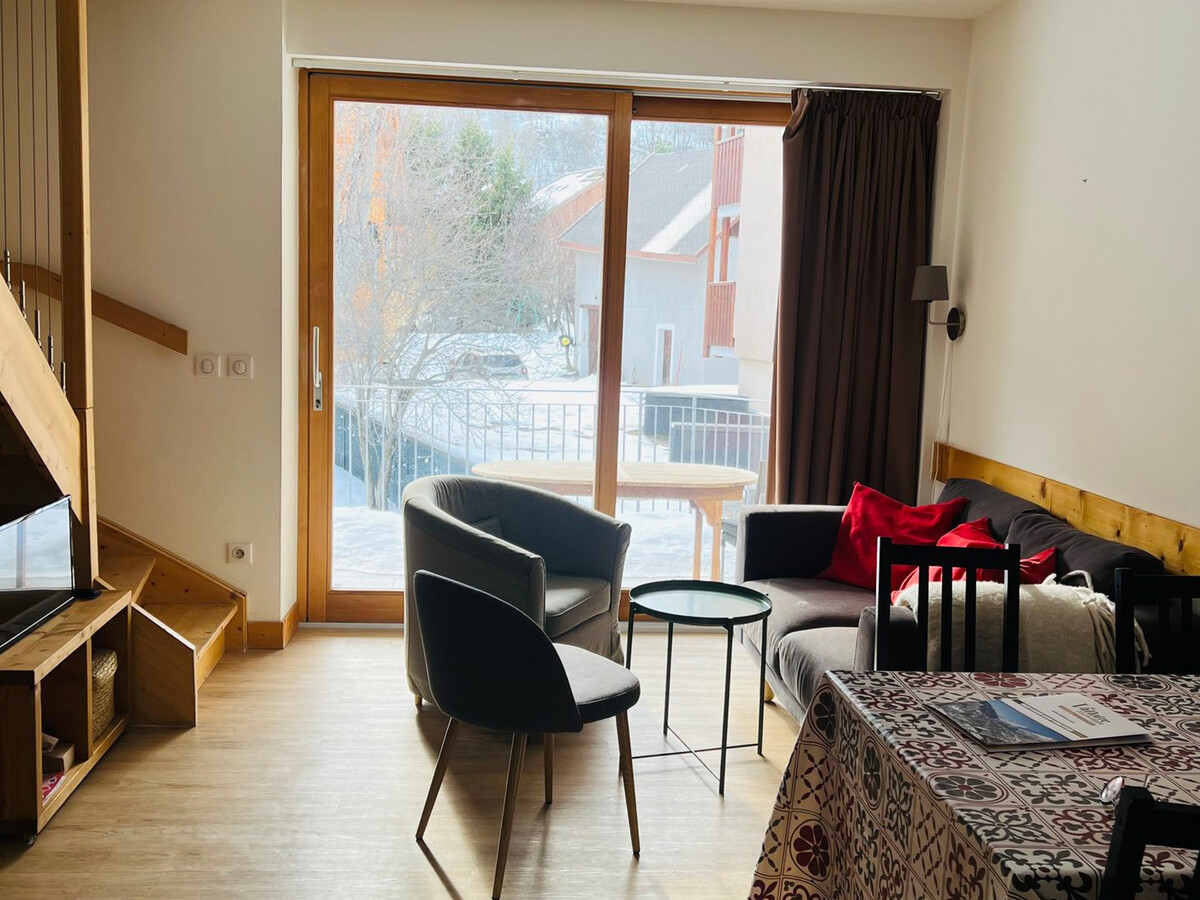 Triplex 3 pièces mezzanine, 6 personnes, terrasse à Valloire - Photo 1