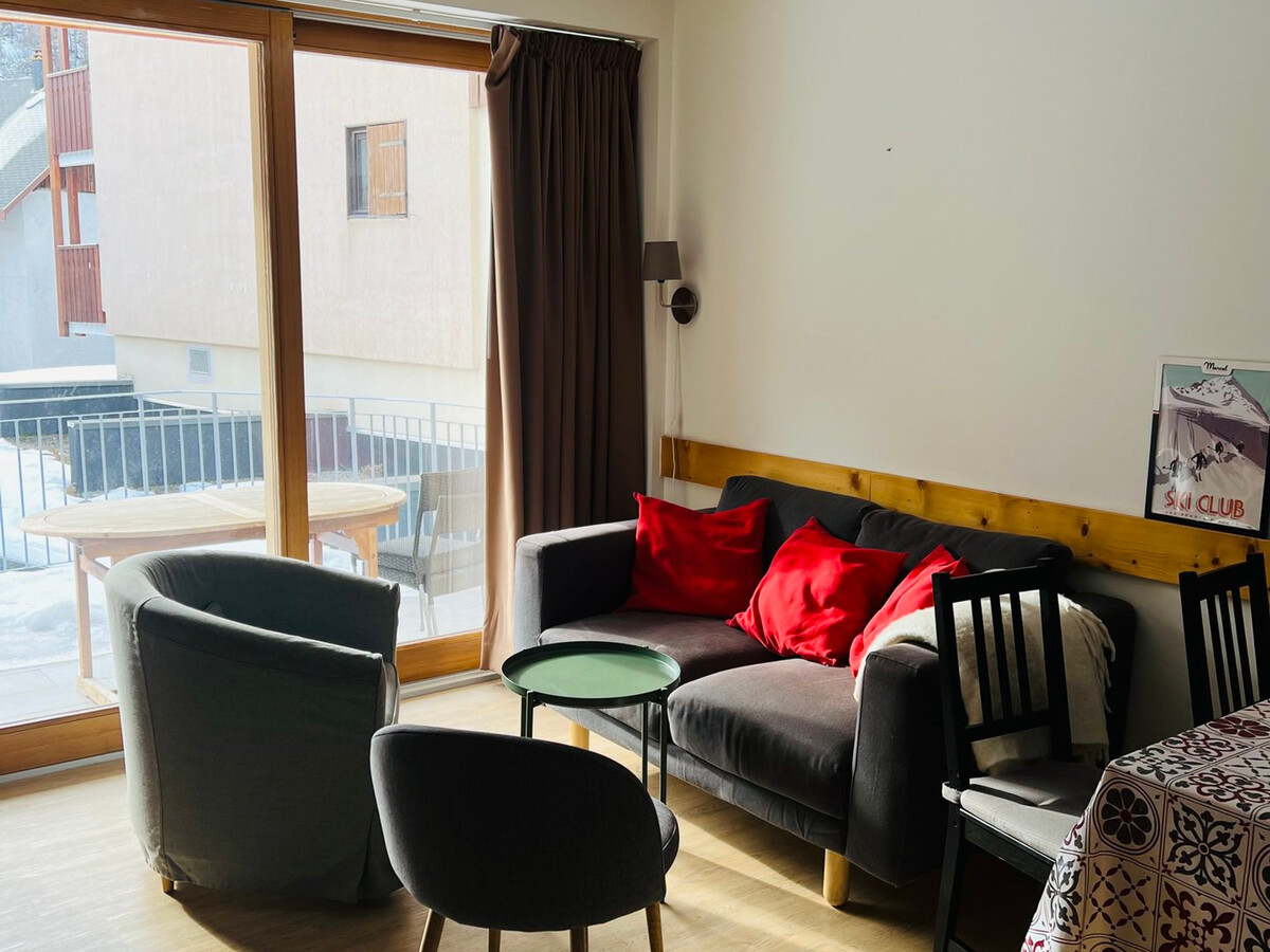 Triplex 3 pièces mezzanine, 6 personnes, terrasse à Valloire - Photo 3