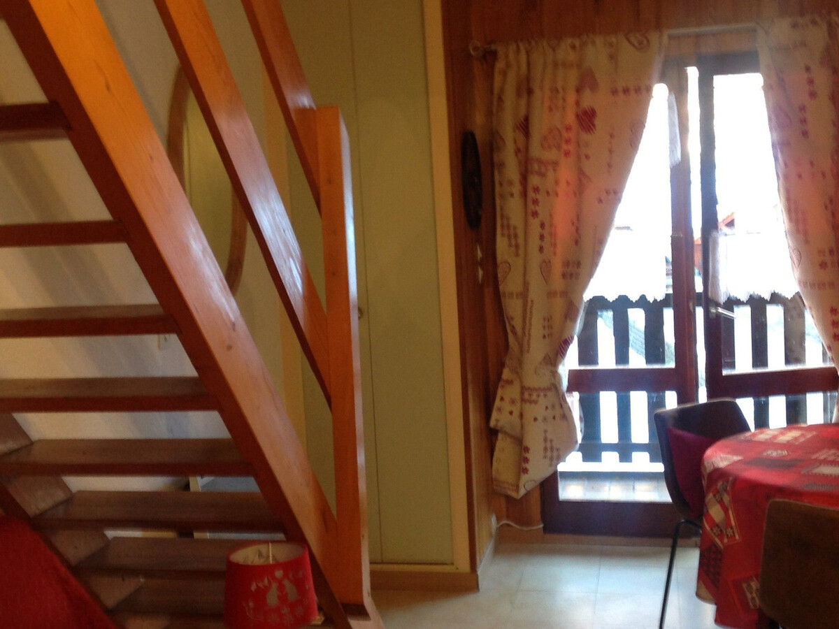 Studio mezzanine 4 pers, Valloire, balcon, proche pistes - Photo 2