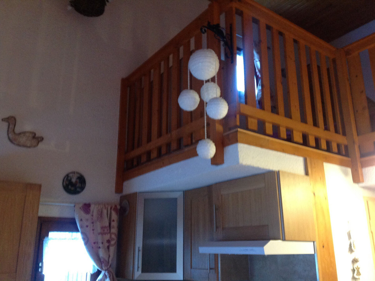 Studio mezzanine 4 pers, Valloire, balcon, proche pistes - Photo 8