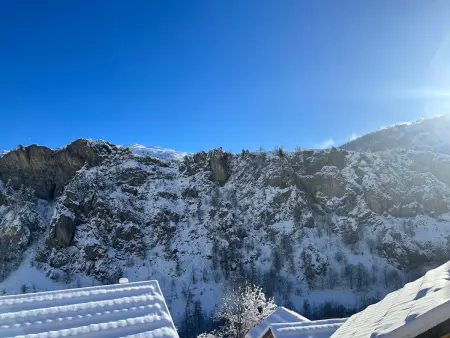Chalet 8 pers Valloire, terrasse sud, garage et parking : photo 13