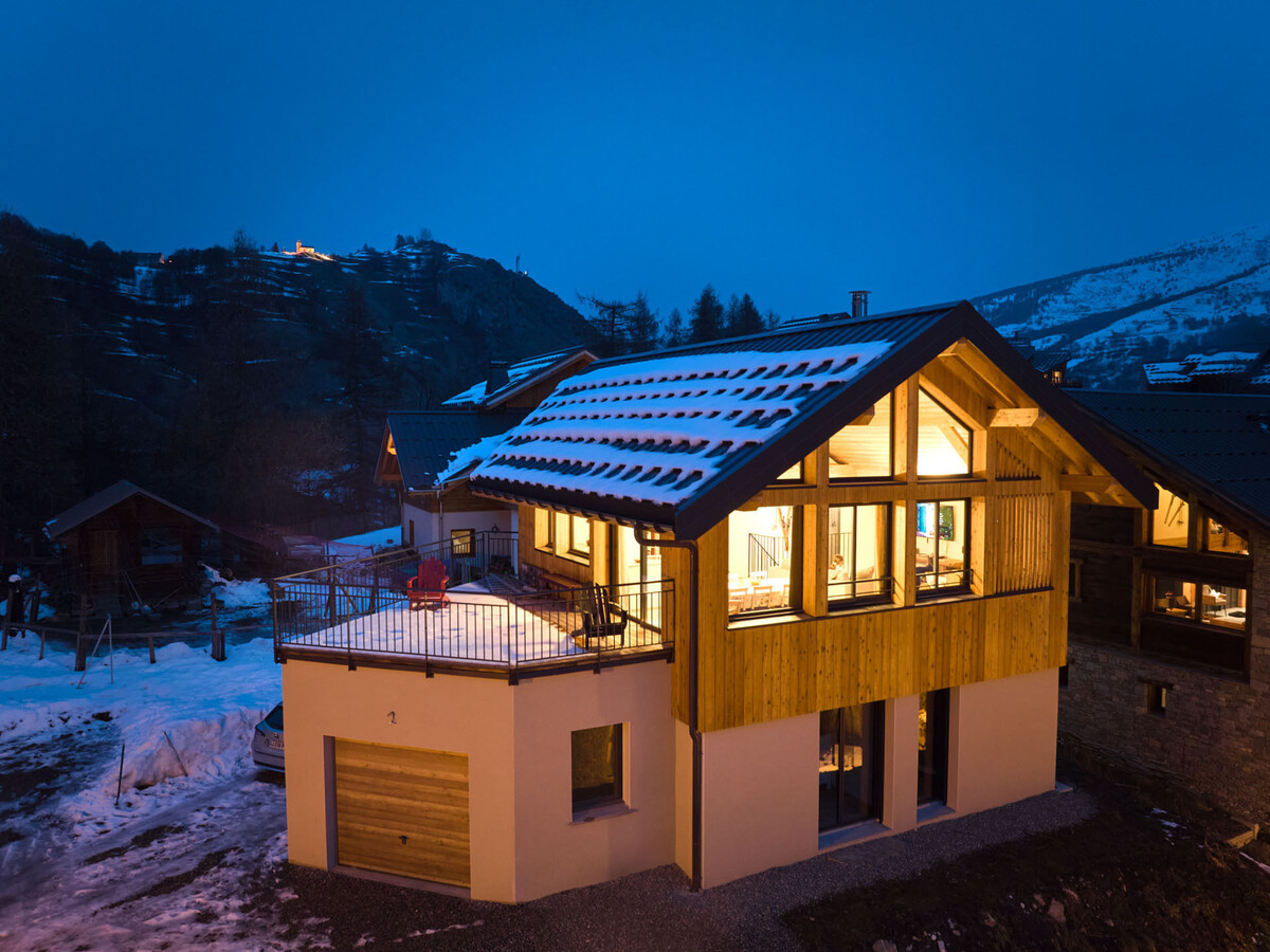 Chalet 11 pers à Valloire, 4 niveaux, terrasse 22m² - Photo 13