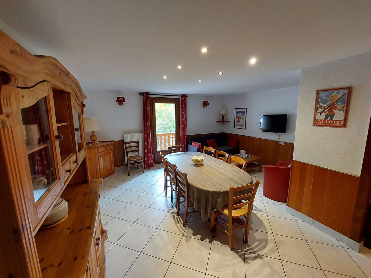 Appartement 8 pers. avec balcon et casier à skis à Valloire - Photo 1