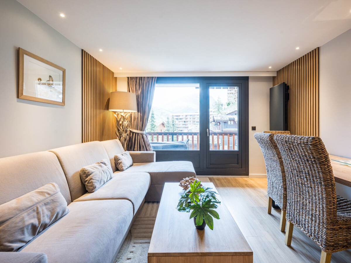 Studio rénové Val-d'Isère, balcon vue montagne - Photo 2