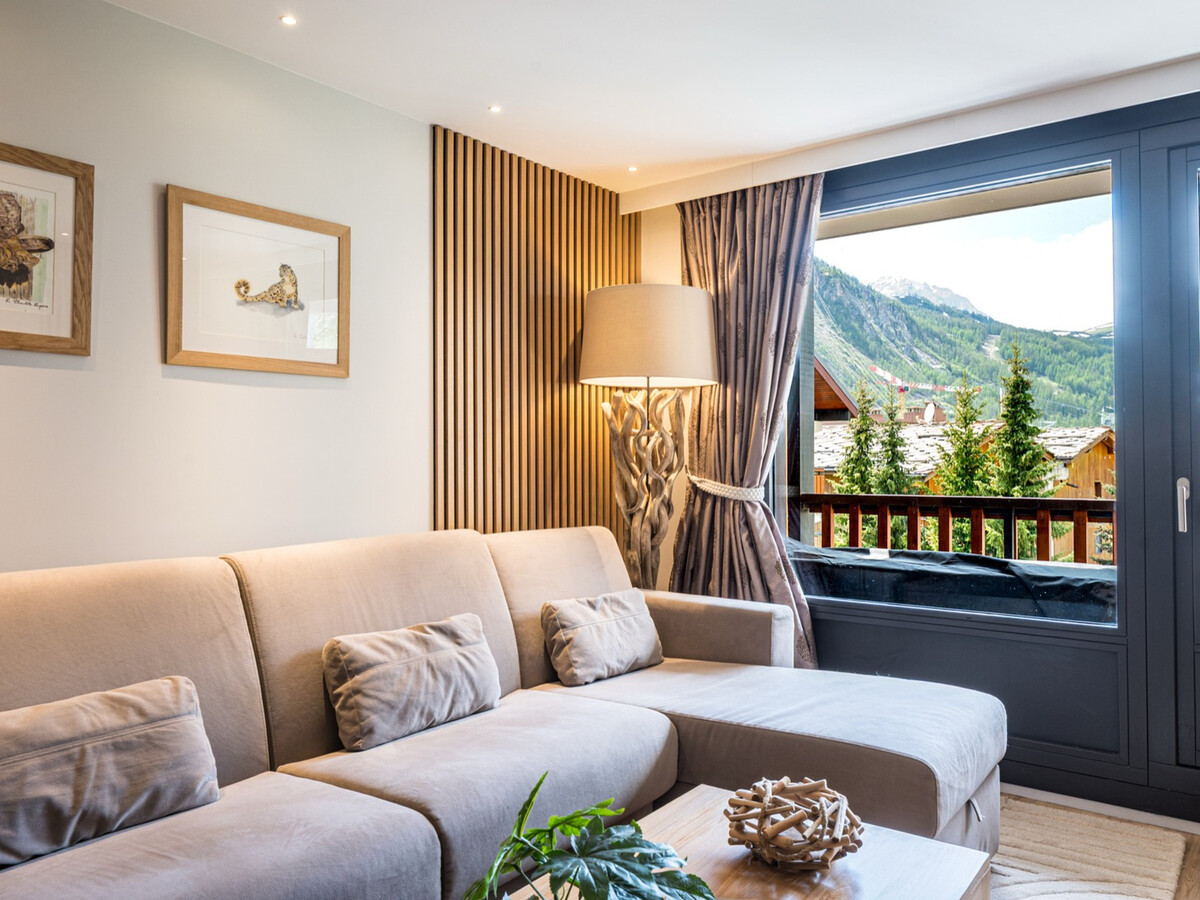 Studio rénové Val-d'Isère, balcon vue montagne - Photo 3