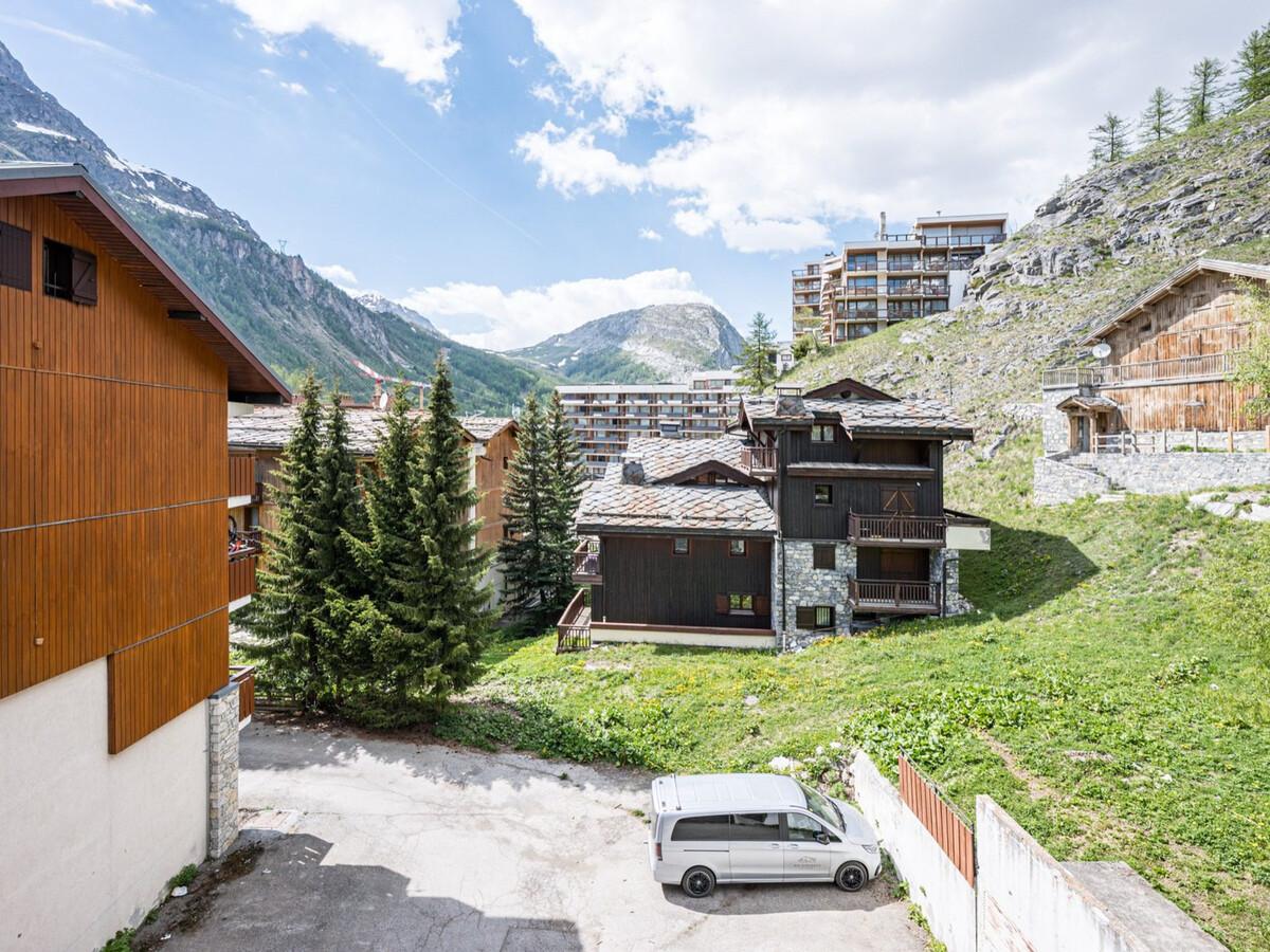 Studio rénové Val-d'Isère, balcon vue montagne - Photo 15