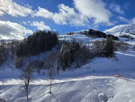 Studio cabine 31m² rénové, skis aux pieds, balcon sud : photo 13