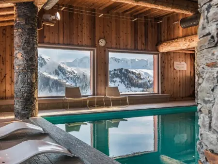 Appartement 6 pers. Plagne Aime 2000, balcon montagne et piscine : photo 4