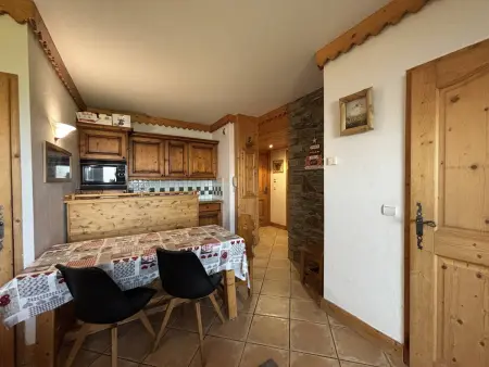 Appartement 6 pers. Plagne Aime 2000, balcon montagne et piscine : photo 8