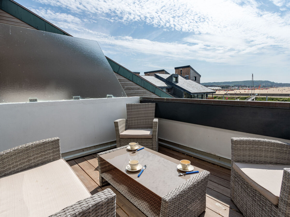 Appartement vue mer panoramique à Deauville, terrasse sud - Photo 2