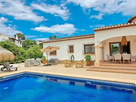 Villa spacieuse avec piscine privée et WiFi à Moraira : photo 2