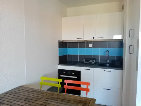 Studio alcôve Seignosse Penon, 4 pers., parking : photo 5