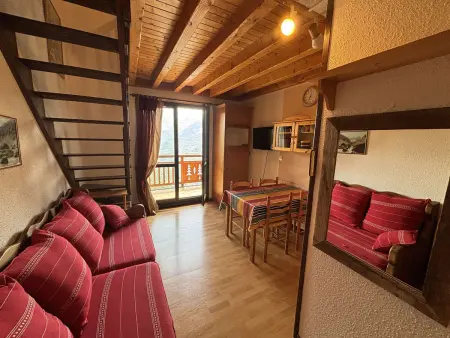Location appartement à Auris, Appartement spacieux avec mezzanine à 400m des pistes - Auris en Oisans