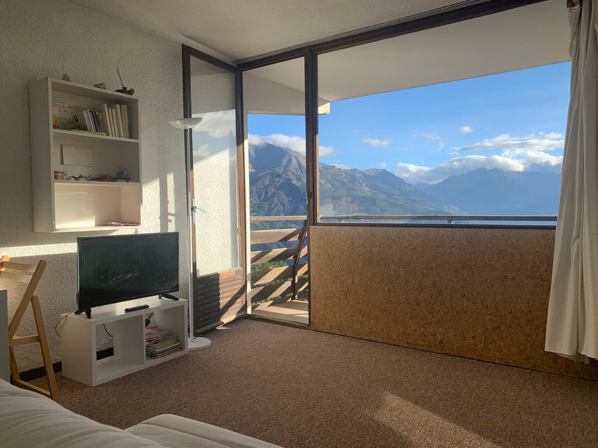 Studio 4 pers Pra-Loup, balcon vue vallée - Photo 7