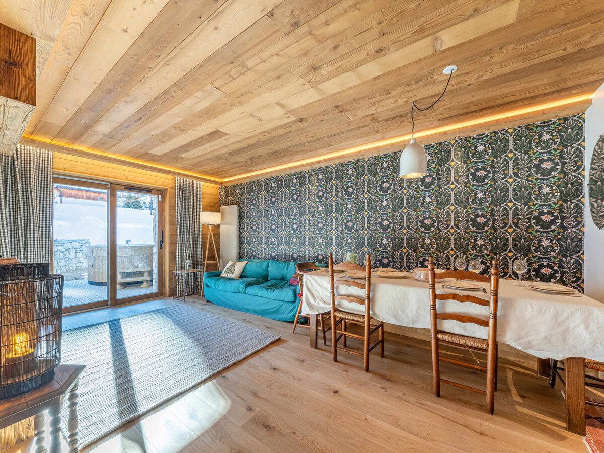 Appartement 4 pièces jacuzzi privé et piscine à Val-d'Isère - Photo 1