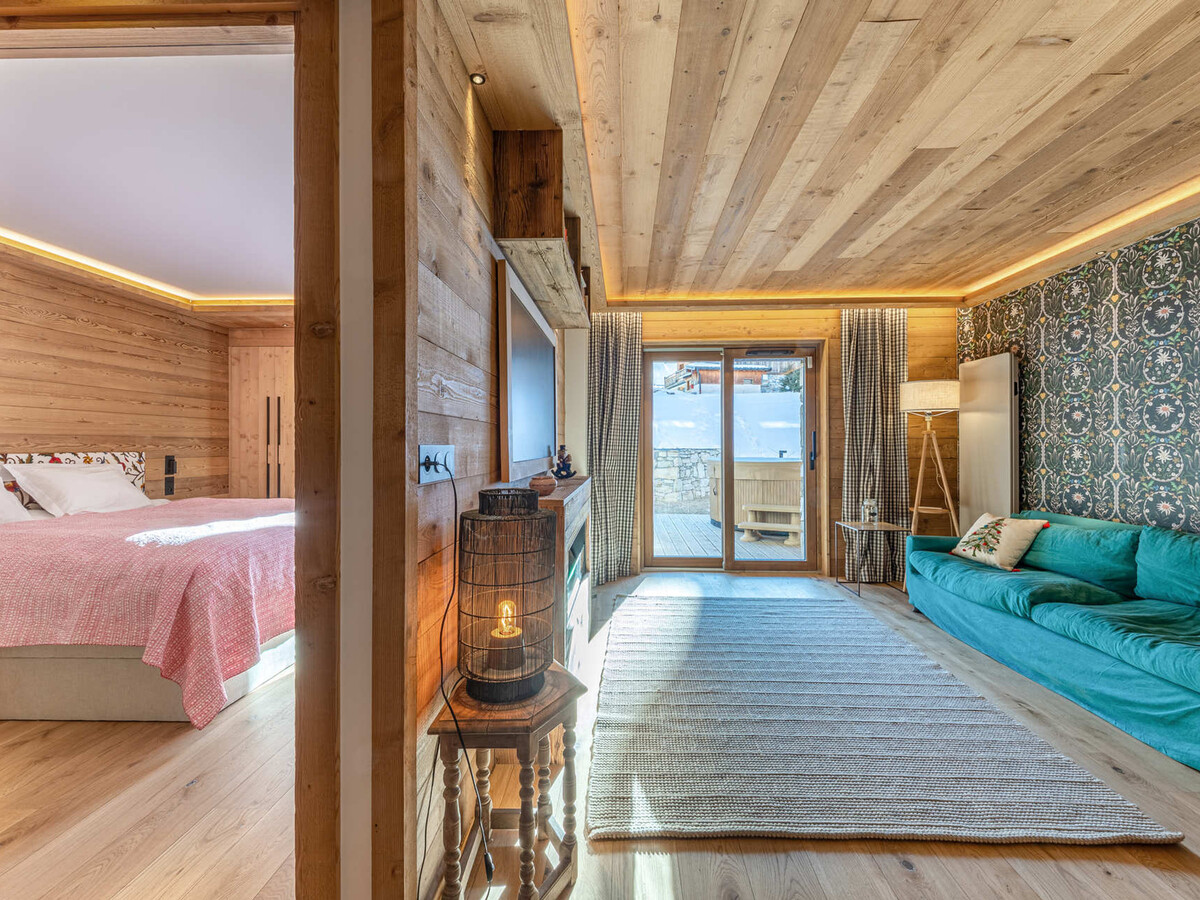 Appartement 4 pièces jacuzzi privé et piscine à Val-d'Isère - Photo 10