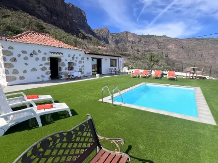 Villa canarienne Tunte : 4 pers, piscine, parking : photo 22