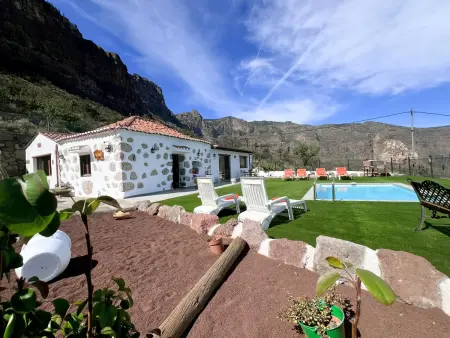 Villa canarienne Tunte : 4 pers, piscine, parking : photo 23