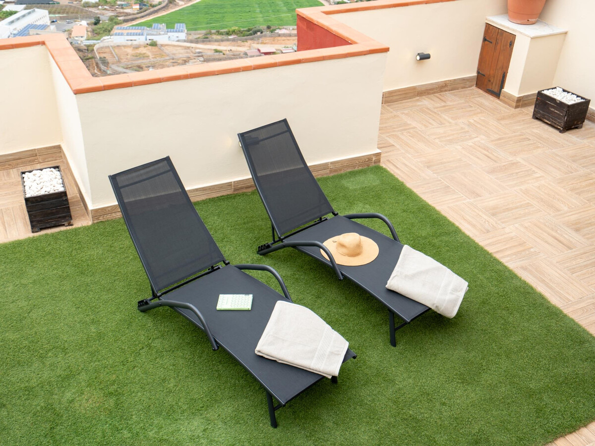 Appartement 1 chambre à Arucas, terrasse vue mer - Photo 25