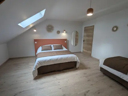 Gîte Ferme de la Vergne, 15 couchages + spa 5 places : photo 34