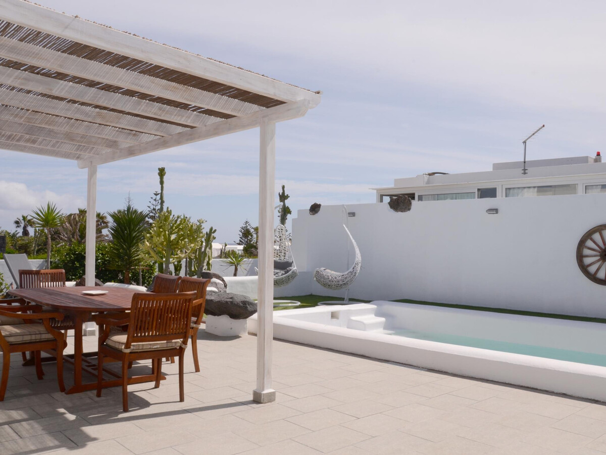 Villa 3 chambres piscine chauffée à Charco del Palo - Photo 1
