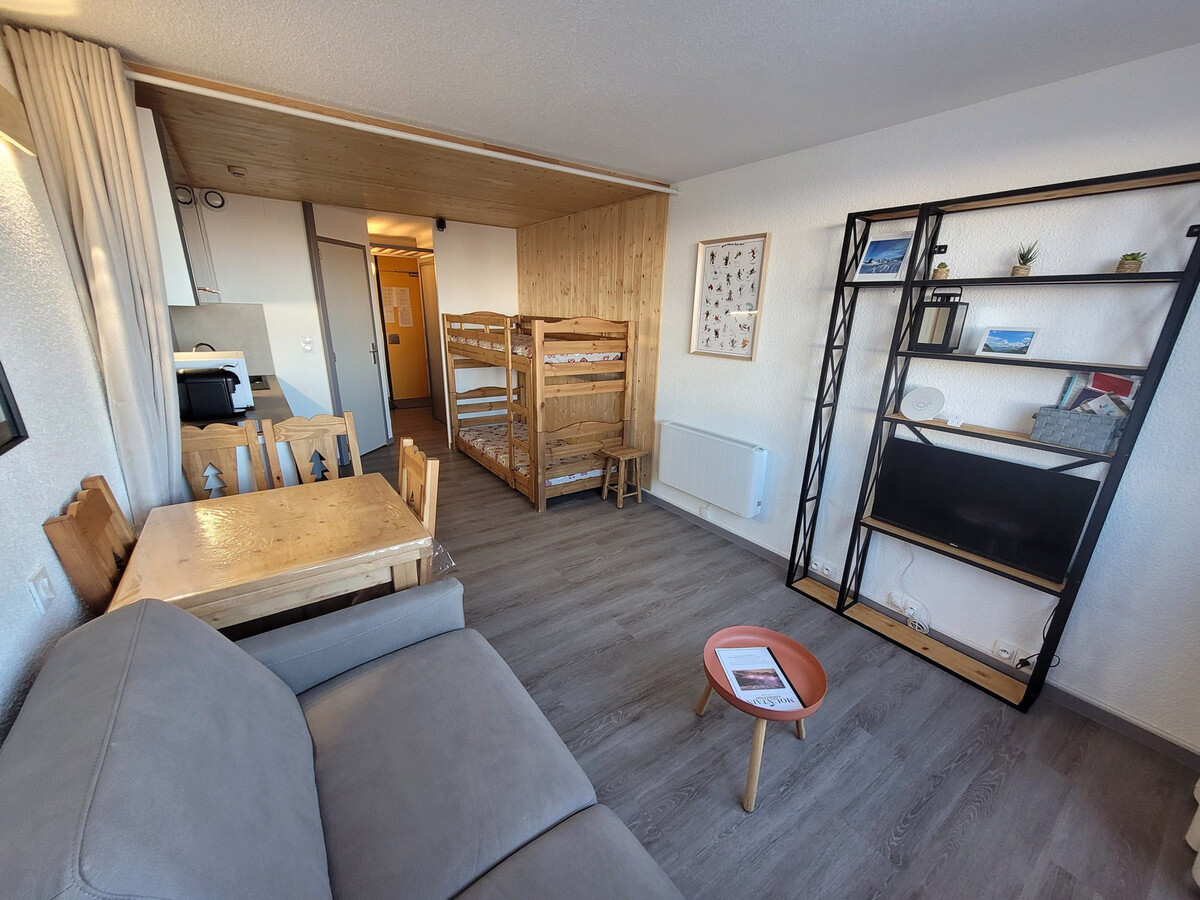 Studio rénové 4 pers. vue Mont Blanc, skis aux pieds - Photo 2