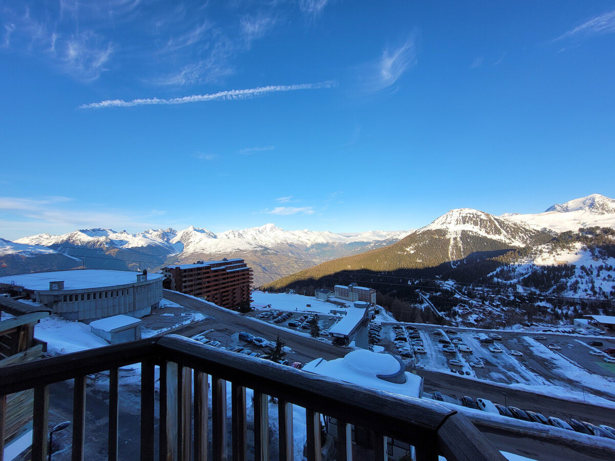 Studio rénové 4 pers. vue Mont Blanc, skis aux pieds - Photo 11