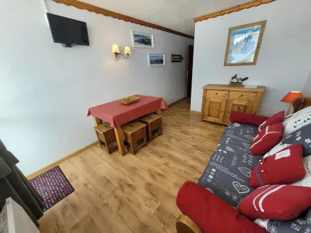 Studio cabine 26 m² étage élevé, ski aux pieds à Aime 2000 : photo 3
