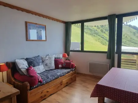 Studio cabine 26 m² étage élevé, ski aux pieds à Aime 2000 : photo 9