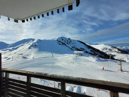 Studio cabine 26 m² étage élevé, ski aux pieds à Aime 2000 : photo 12