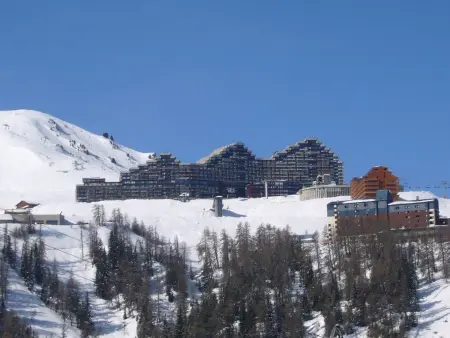 Studio cabine 26 m² étage élevé, ski aux pieds à Aime 2000 : photo 16