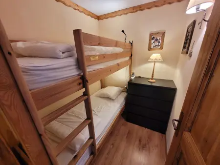 Studio cabine 26 m² ski aux pieds, vue pistes : photo 5