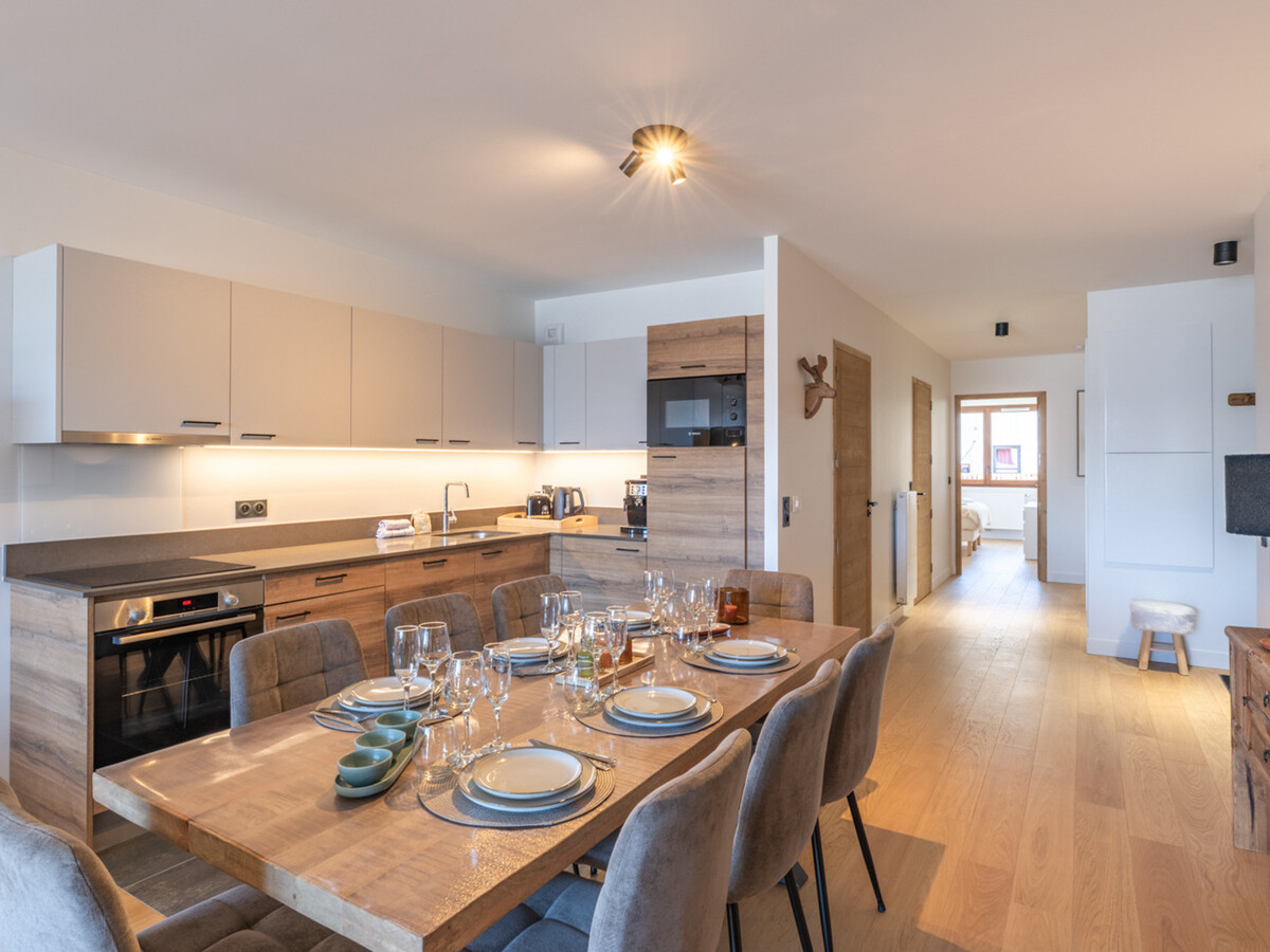 Appartement 10 pers Vieil Alpe, garage et terrasse sud-ouest - Photo 3