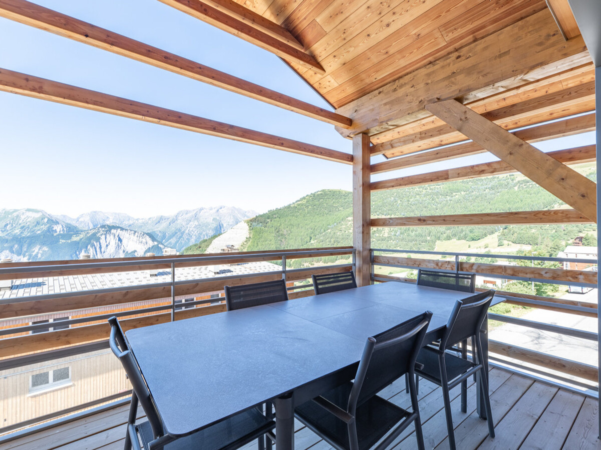 Appartement 10 pers Vieil Alpe, garage et terrasse sud-ouest - Photo 14