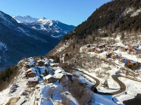 L'écrin des Cimes - Appart 8 pers, terrasse vue Vanoise : photo 16