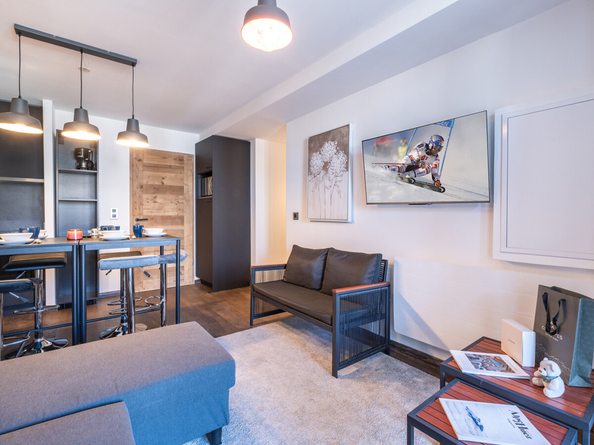 Appart 45m² Alpe d'Huez, retour skis aux pieds, terrasse 38m² - Photo 3