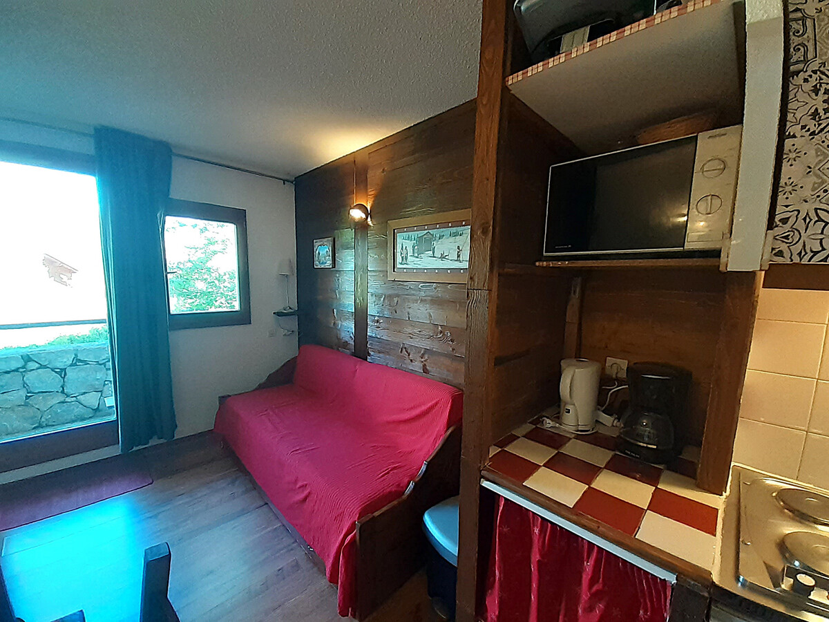Studio 2 pers. à 50m du télésiège de Charmasson - Photo 3