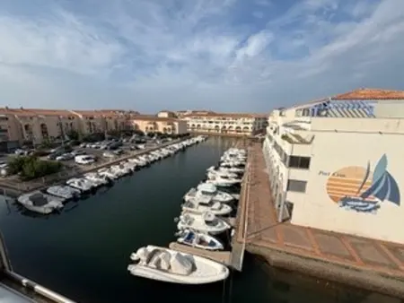 Location appartement à Sète, Appartement 2 pièces avec loggia vue canal, garage fermé et WIFI