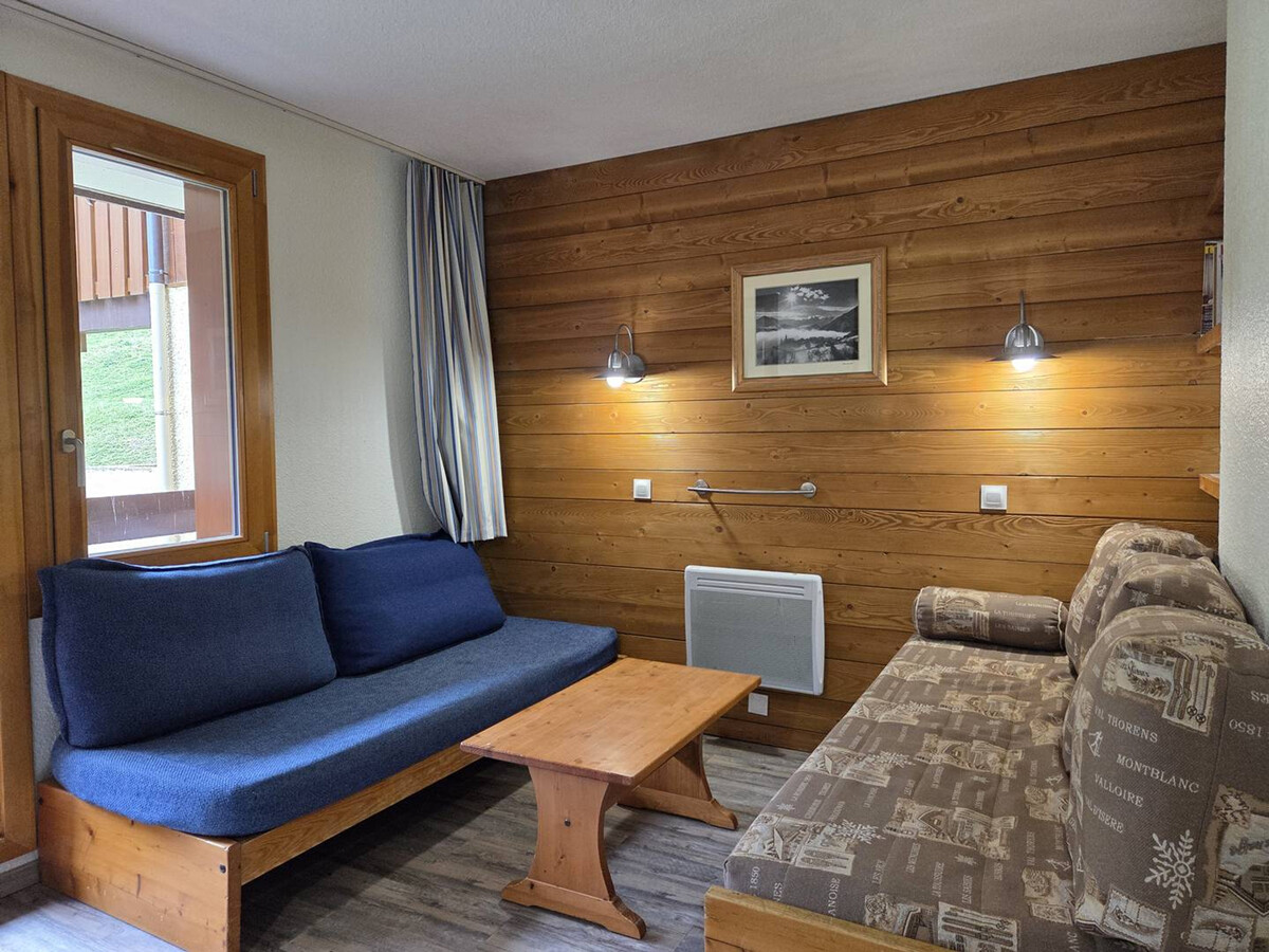 Studio divisible 4 pers, balcon montagne, Valmorel - Photo 1