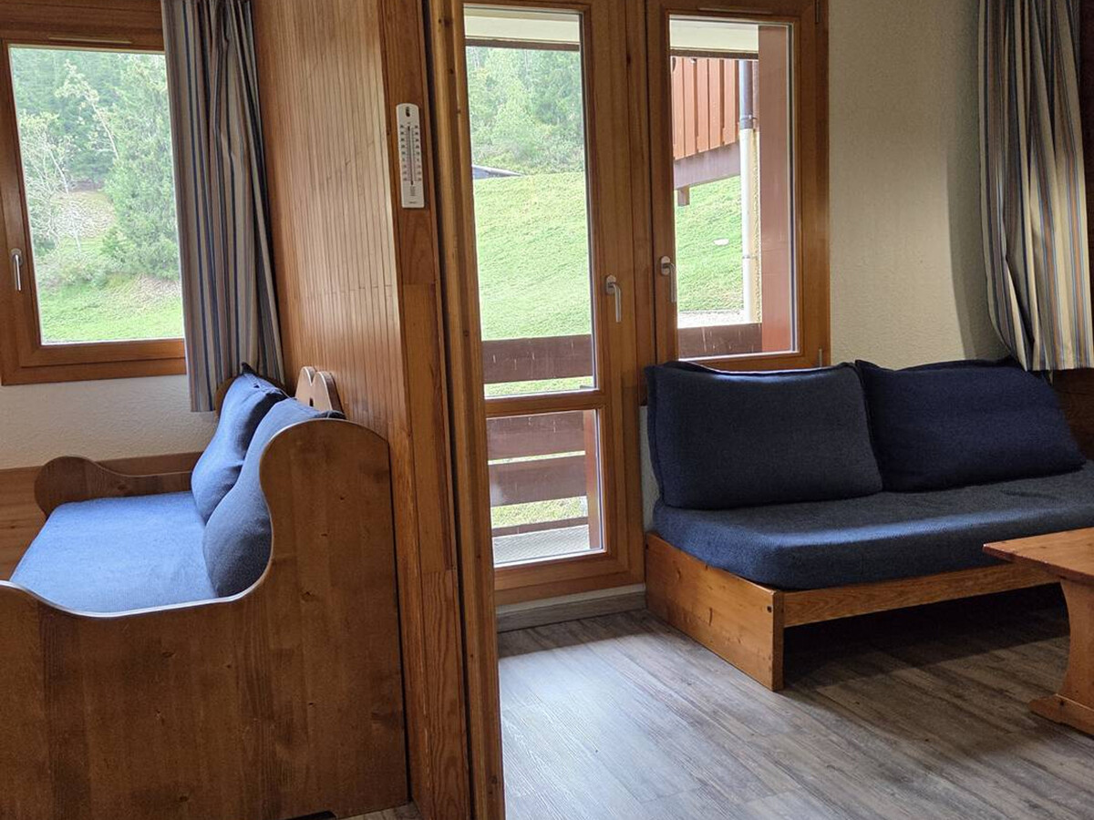 Studio divisible 4 pers, balcon montagne, Valmorel - Photo 2