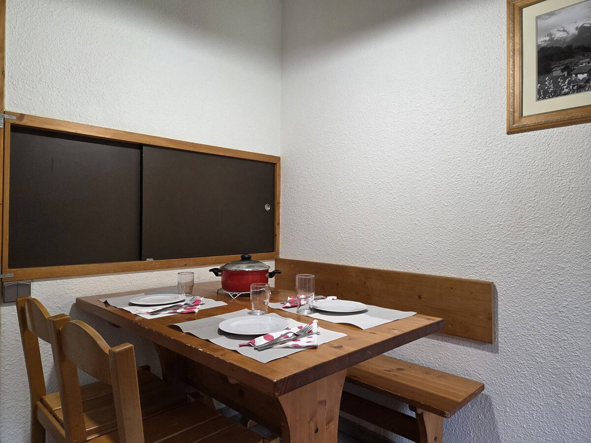 Studio divisible 4 pers, balcon montagne, Valmorel - Photo 4