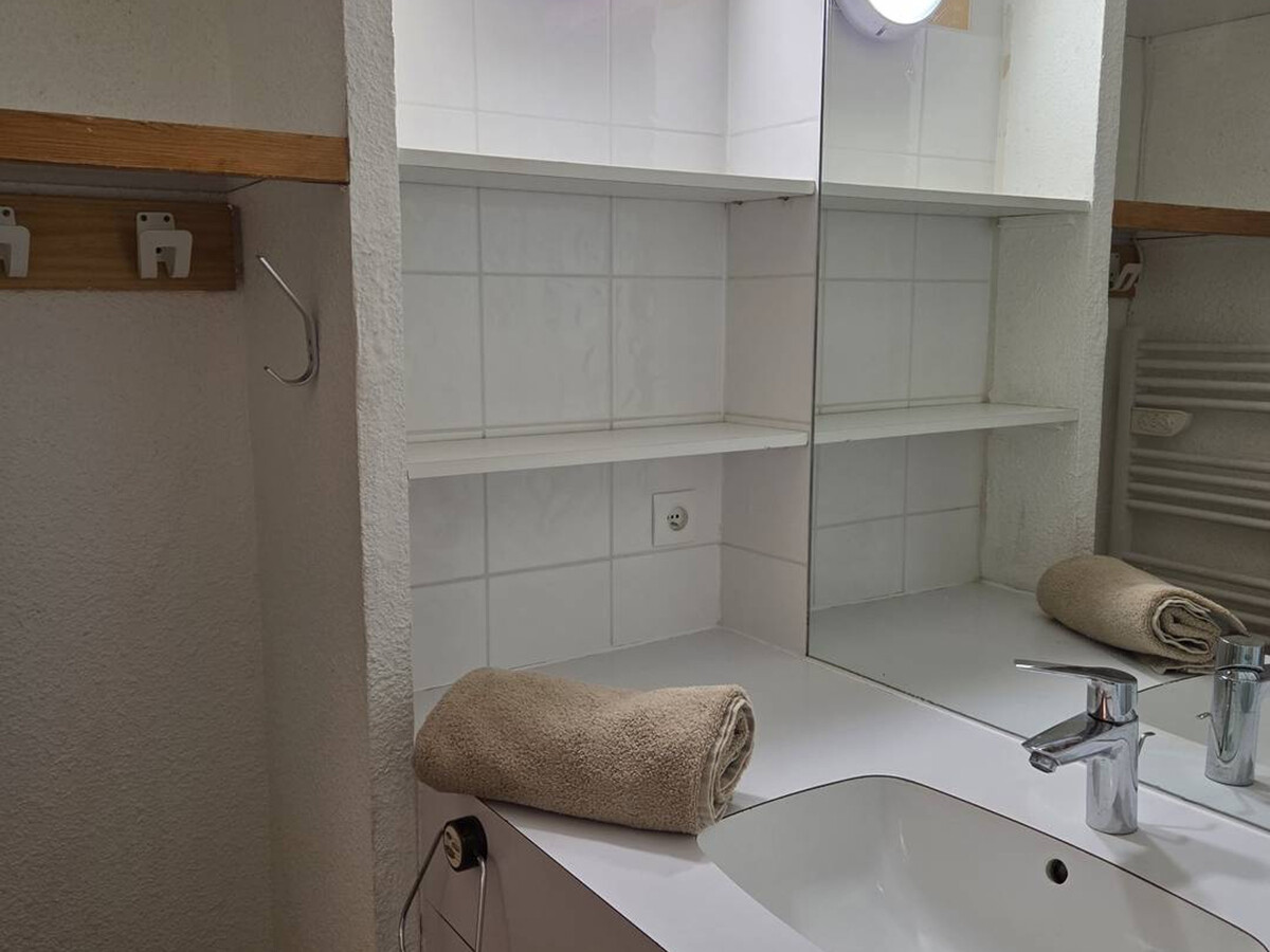 Studio divisible 4 pers, balcon montagne, Valmorel - Photo 6