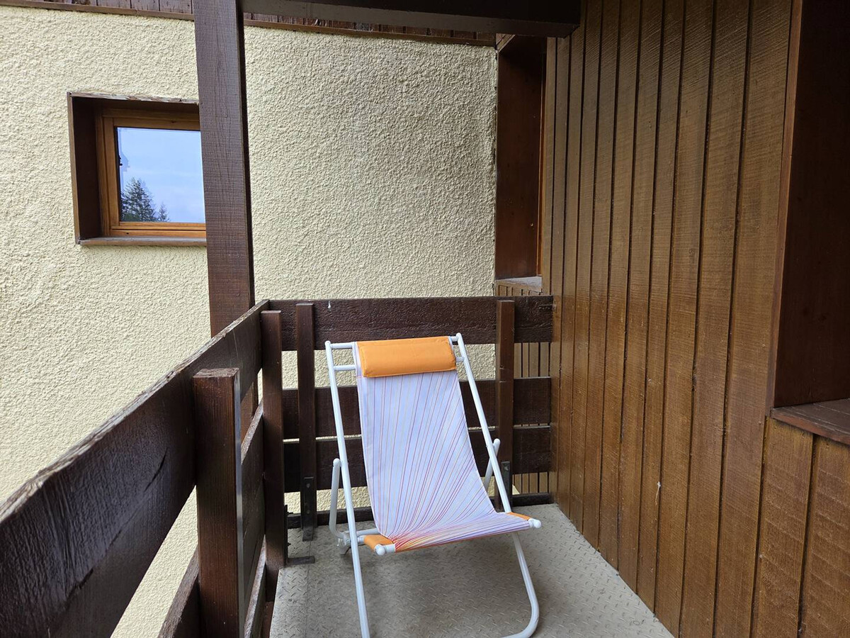 Studio divisible 4 pers, balcon montagne, Valmorel - Photo 7