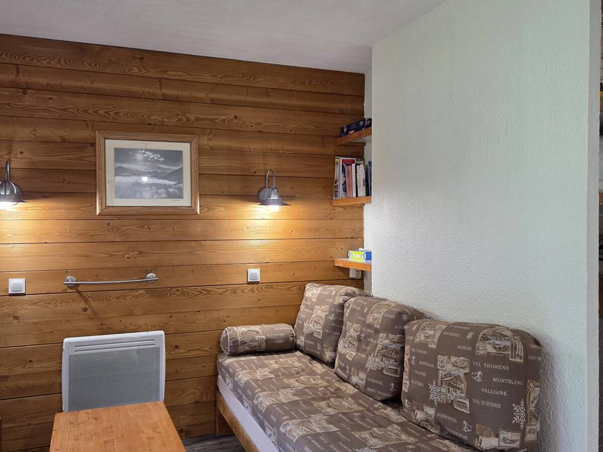 Studio divisible 4 pers, balcon montagne, Valmorel - Photo 11