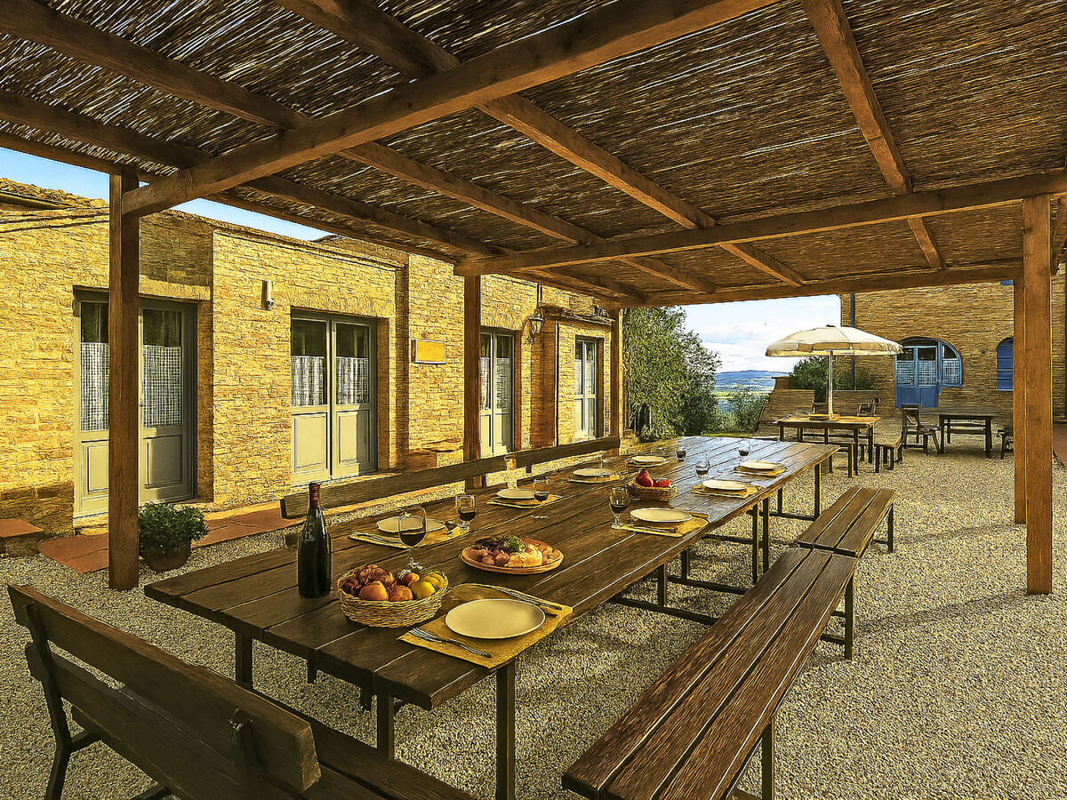 Gîte Pienza à Montalcino, 2 chambres avec vue panoramique - Photo 14